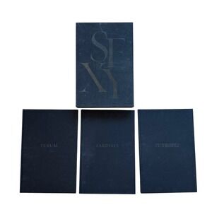 Victoria's Secret Sexy Hardcover coffee 3-Volume Photography Book Set 2005